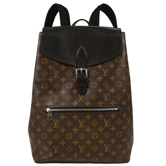 Louis Vuitton Monogram Macassar Parc Backpack M40637 SR2192 XX08157 - Picture 1 of 10